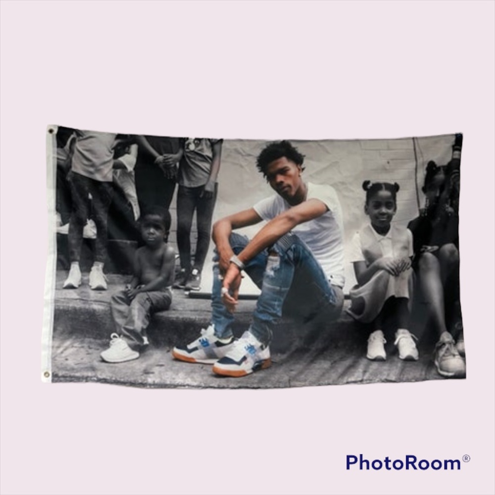 lol baby BLM rap flag banner tapestry’s bedroom dorm brand new funny college